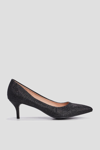 Escarpins à talons noir femme