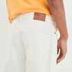 Jeans relaxed Creeks denim blanc homme