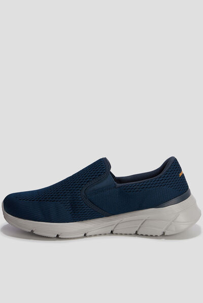 Baskets running Skechers Equalizer bleu marine homme