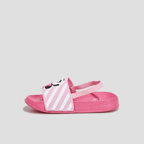 Mules de plage Minnie rose fille