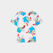 Ensemble pyjama short coton Sonic blanc gar&ccedil;on
