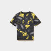 T-shirt manches courtes Pok&eacute;mon Pikachu noir gar&ccedil;on