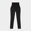 Jegging grossesse confort avec bandeau denim noir femme maternité