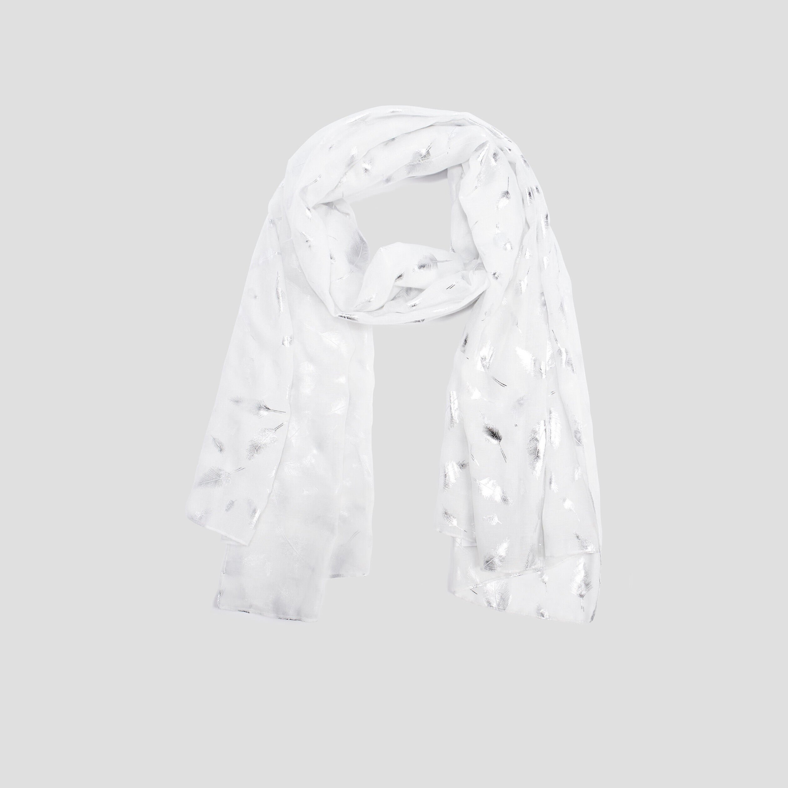 Foulard ecru femme LH