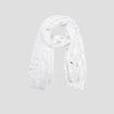 Foulard ecru femme