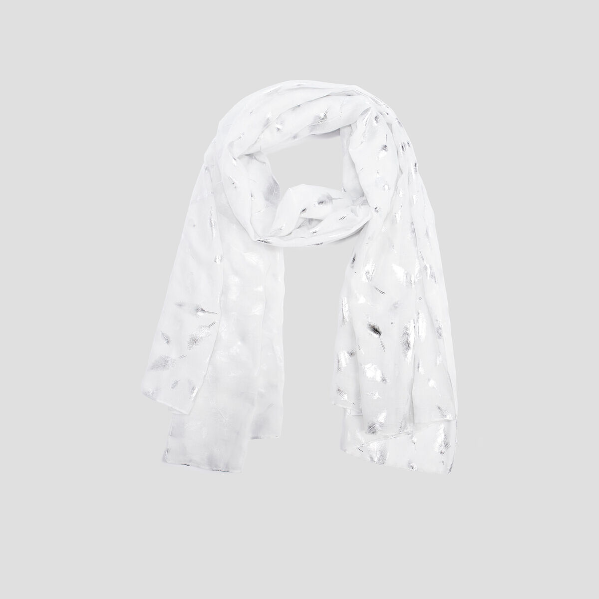 Foulard ecru femme