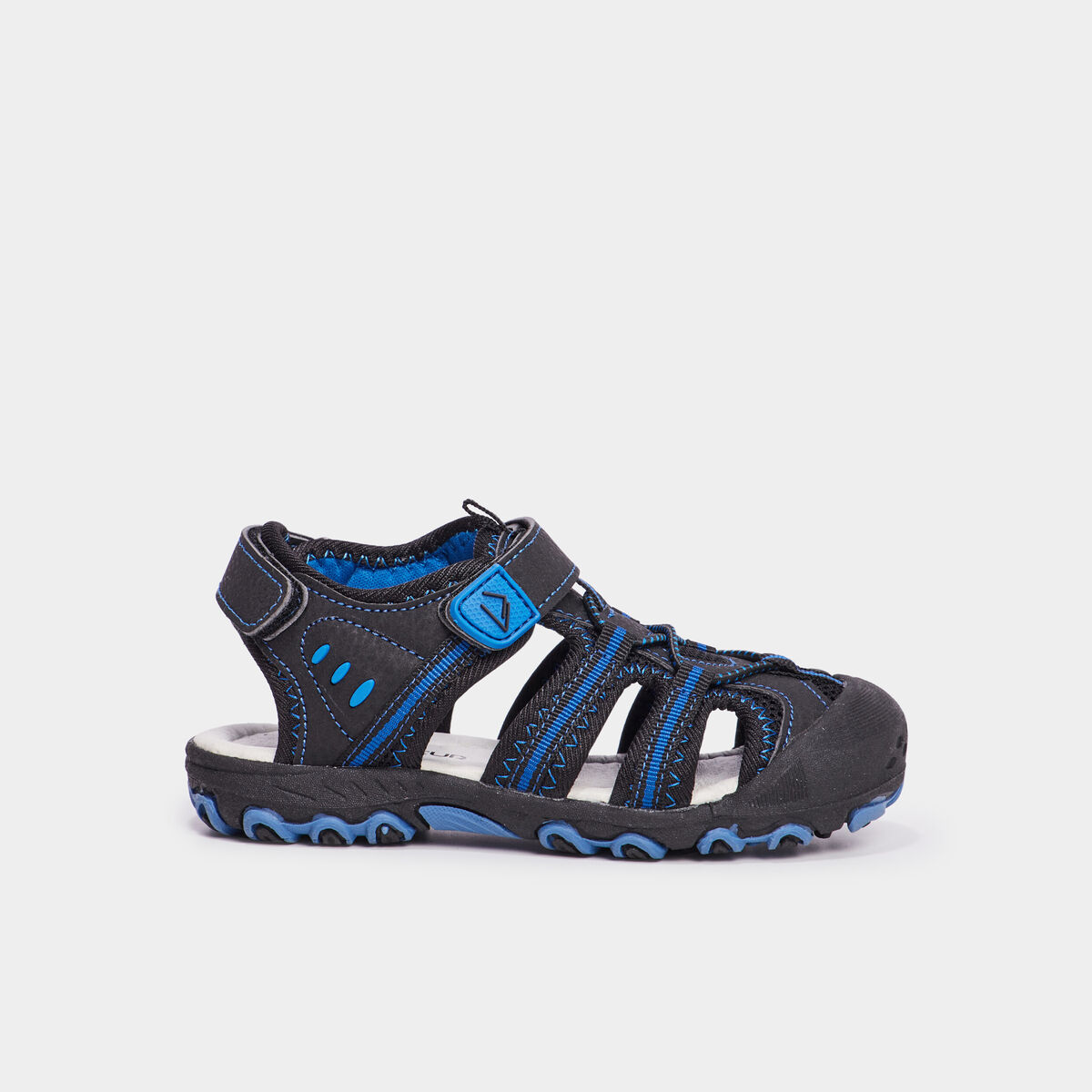 Sandales à scratchs Trappeur bleu garçon