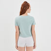 T-shirt manches courtes vert femme