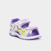 Sandales scratchs et paillettes Pokémon violet fille