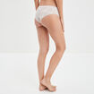 Shorty à dentelle blanc femme
