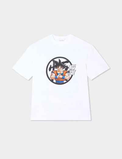 T-shirt manches courtes Dragon Ball Z blanc homme