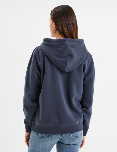 Sweat à capuche hoodie Creeks Original bleu foncé femme