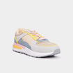 Baskets running avec lacets Creeks jaune femme
