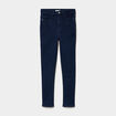 Jeans skinny taille haute denim brut femme