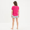 Ensemble pyjama Lilo et Stitch rose fushia femme
