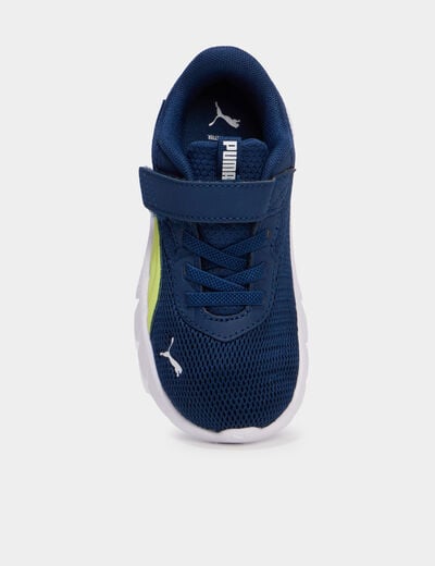 Baskets running &agrave; scratchs Puma jaune citron gar&ccedil;on