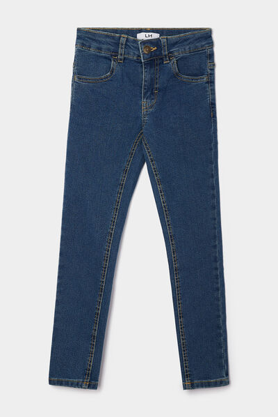 Jeans slim denim stone garçon