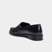 Mocassins vernis noir femme