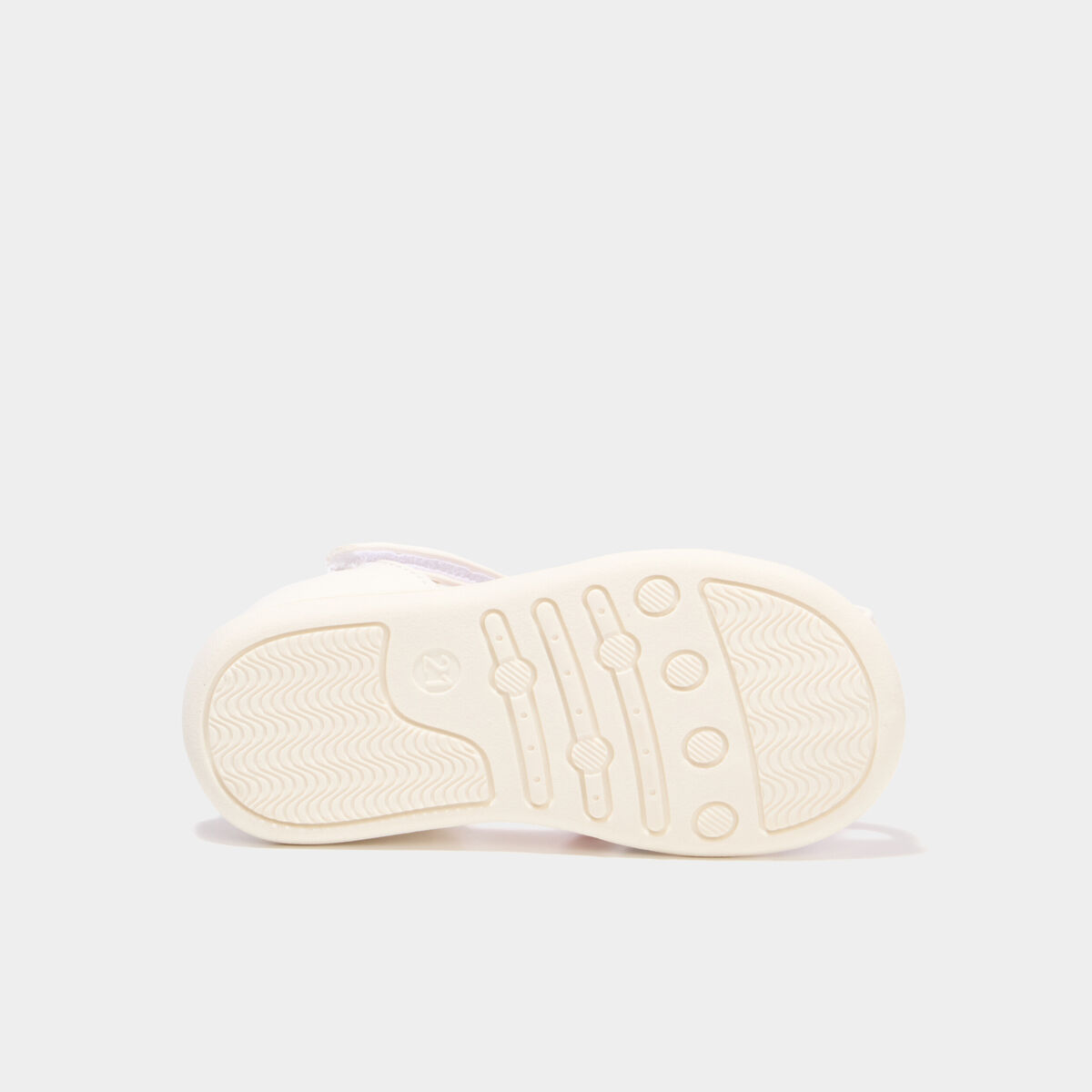 Sandales &agrave; scratchs semelle souple multicolore b&eacute;b&eacute; fille