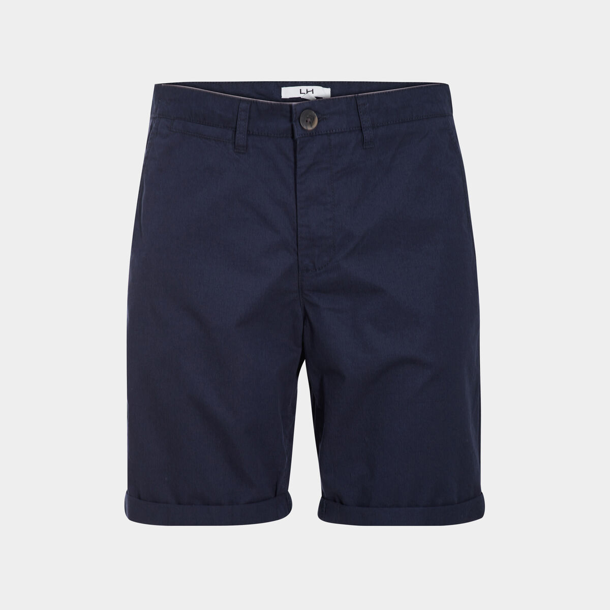 Bermuda chino regular bleu marine homme