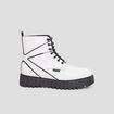 Bottines en cuir Kickers Kickfab blanc femme