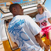 T-shirt coton &eacute;pais manches courtes bleu clair homme