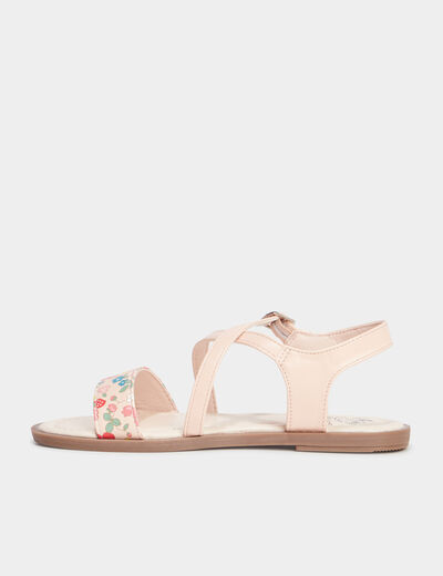 Sandales rose clair fille
