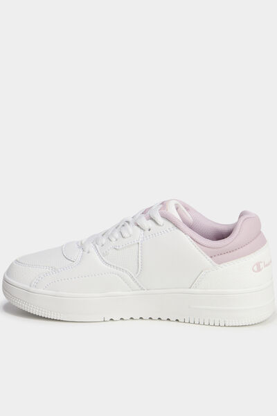 Baskets &agrave; lacets Champion RD25 rose femme
