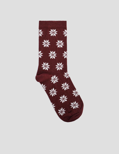 Lot 5 paires de chaussettes multicolore femme