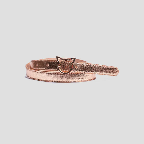 ceinture metallisee rose fille Ceinture métallisée rose fille