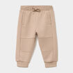 Pantalon de jogging molletonn&eacute; sable b&eacute;b&eacute; gar&ccedil;on
