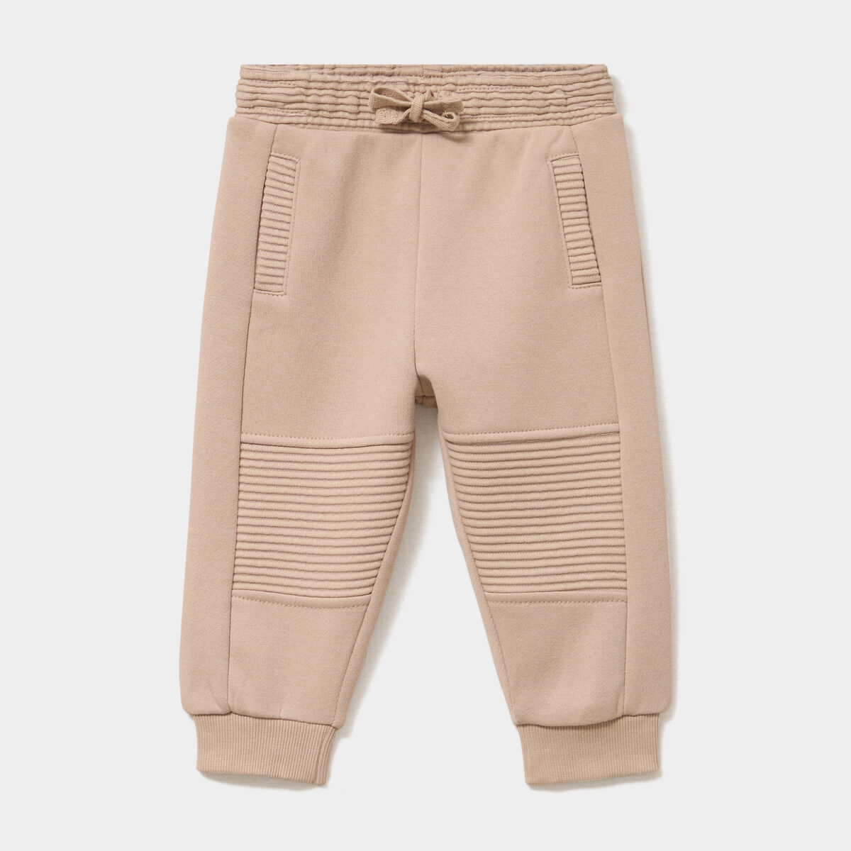 Pantalon de jogging molletonn&eacute; sable b&eacute;b&eacute; gar&ccedil;on