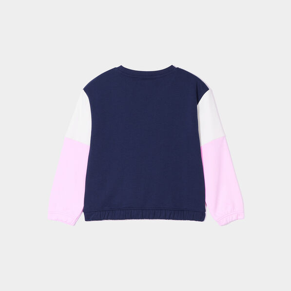 Ensemble jogging sweat pantalon Creeks bleu marine fille