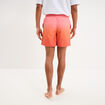 Short de bain orange homme