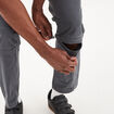 Pantalon longueur modulable cargo gris foncé homme
