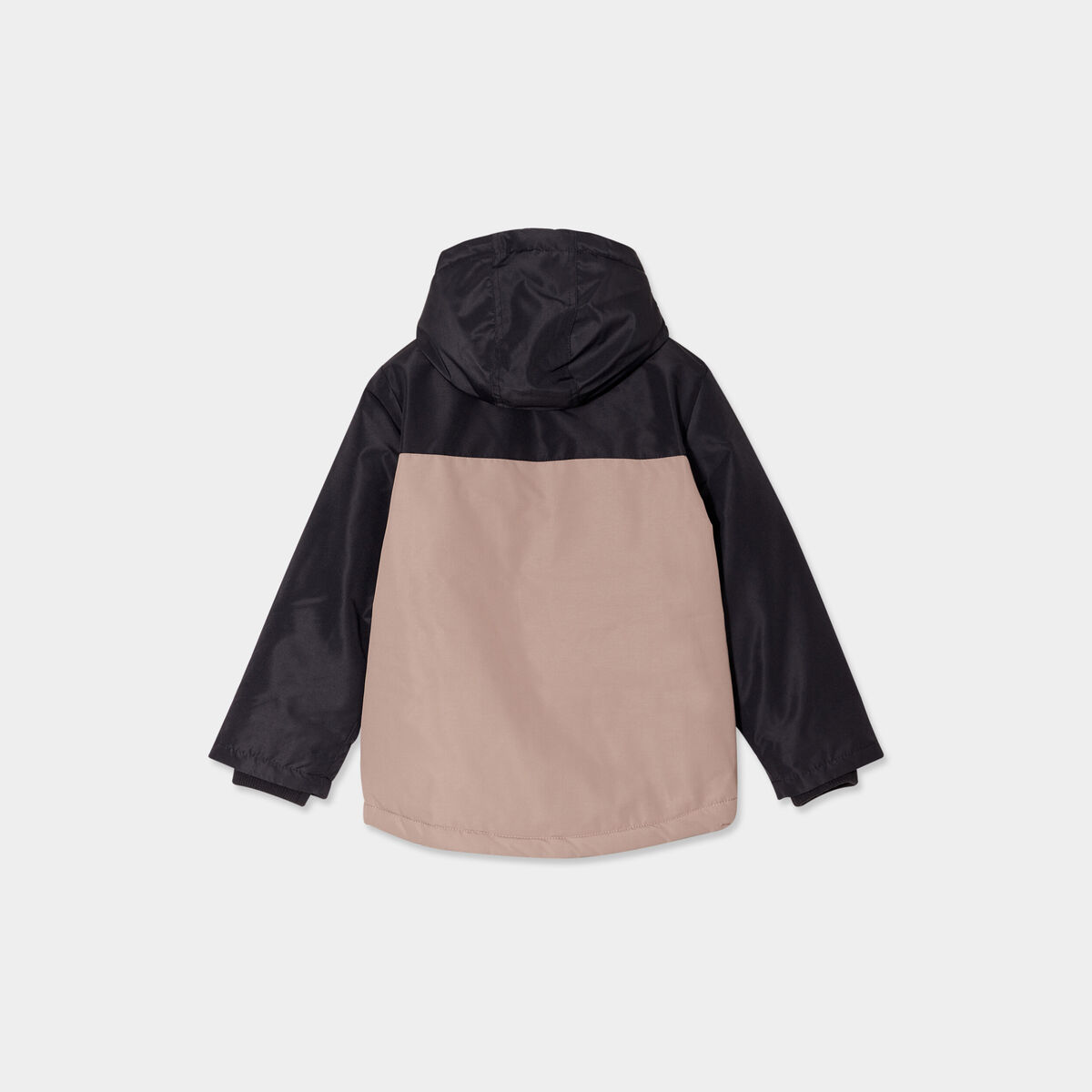 Veste zipp&eacute;e &agrave; capuche taupe gar&ccedil;on