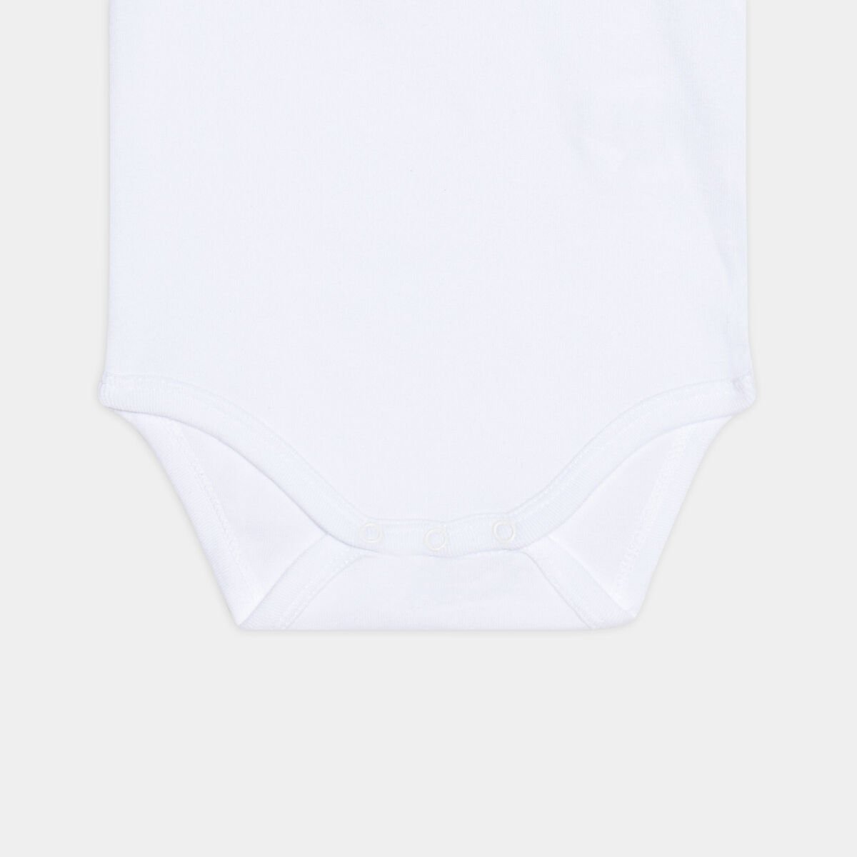 Lot 5 bodies US coton gris clair bébé