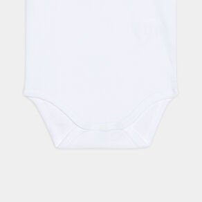 Lot 5 bodies US coton gris clair bébé