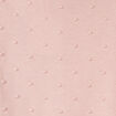 Gilet coton boutonn&eacute; &agrave; bord festonn&eacute; rose clair b&eacute;b&eacute; fille