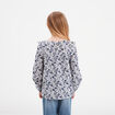 T-shirt volants broderie anglaise Creeks ecru fille