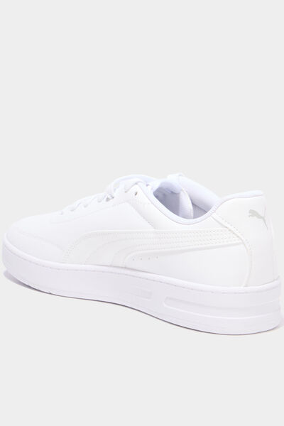 Baskets Puma Court Classic Clean blanc homme