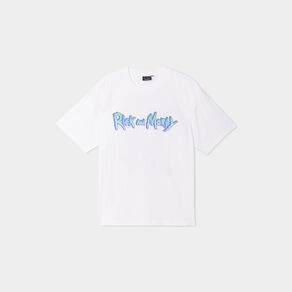 t shirt manches courtes rick et morty blanc homme T-shirt manches courtes Rick et Morty blanc homme