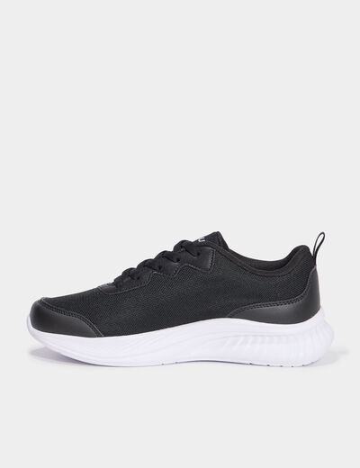 Baskets running noir femme