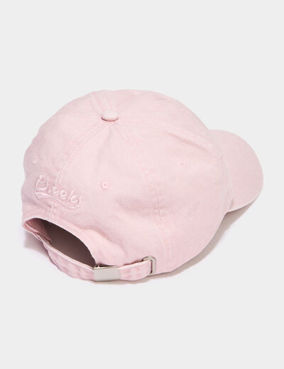 Casquette rose femme