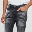 Jeans regular denim gris fonce homme