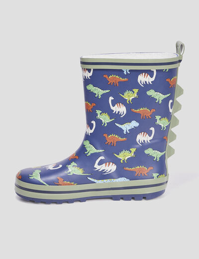 Bottes de pluie multicolore garçon