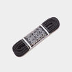 Lacet rond 120 cm Tawata noir mixte