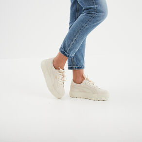 tennis basses plateformes puma karmen sable femme Tennis basses plateformes Puma Karmen sable femme