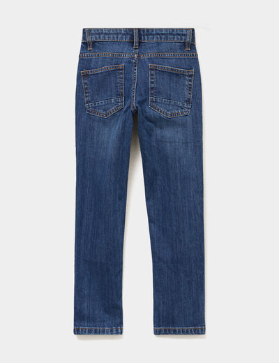 Jeans slim 5 poches denim stone gar&ccedil;on