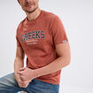 T-shirt manches courtes coton vieux rose homme